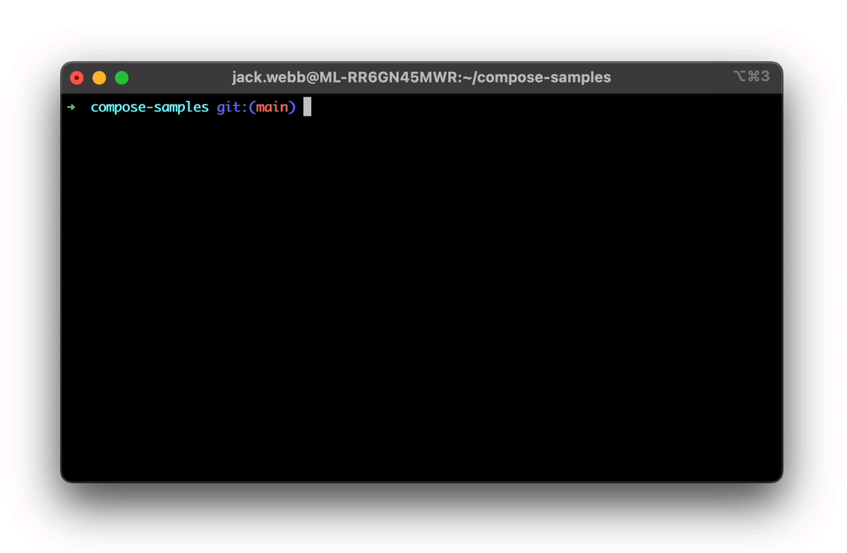 Searching files and shell history with FZF. Notice the green bits? They show what your search term matches. File search examples from android/compose-samples.